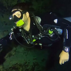 Cave Diving with OrcaTorch D530 Scuba Dive Light