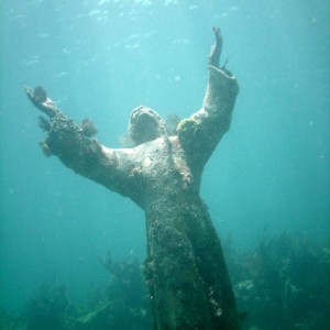 Key Largo-Snorkeling Christ of the Abyss
