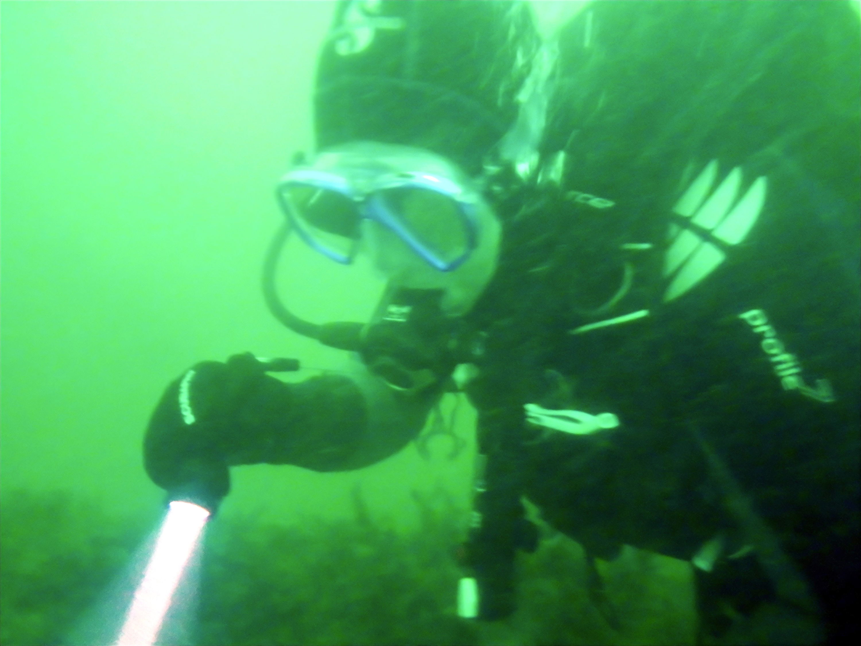 1st Sea dive in the U.K (Weymouth)