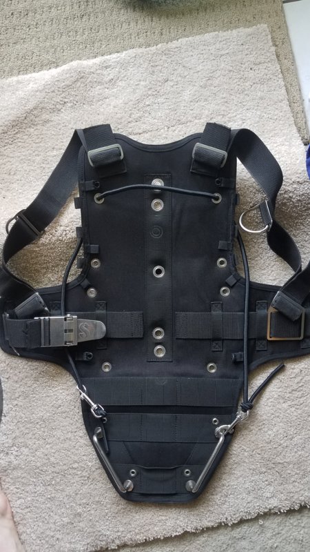 scubapro weight harness