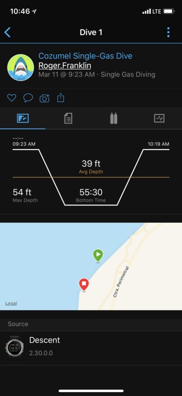 garmin dive iq