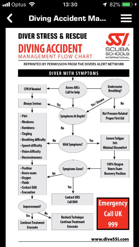Padi Emergency Action Plan Flow Chart
