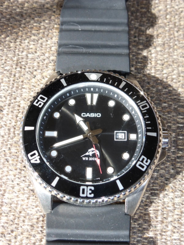 casio scuba diver watch