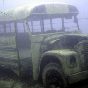 Bus at Dutch Springs
