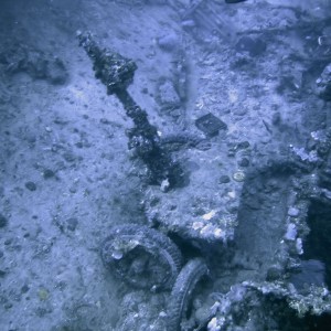 Howitzer on the Nippo Maru