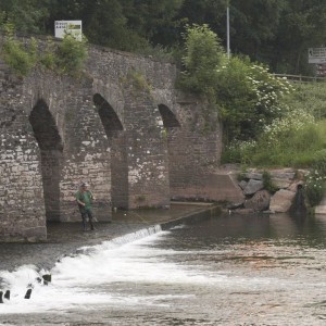 The bridge and wier