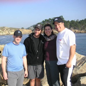 Darkpup, Mo2Vation, Jaye and CALI68 (me) at Point Lobos
