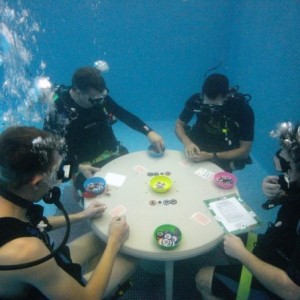 Underwater Poker @ High Plains Scuba