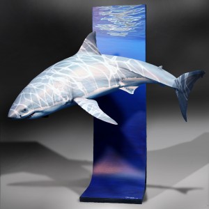 shark sculptures