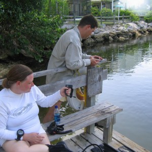 Bill & Sandra at the Lagoon