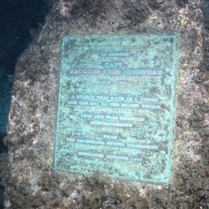 Jacques Cousteau Memorial Plaque