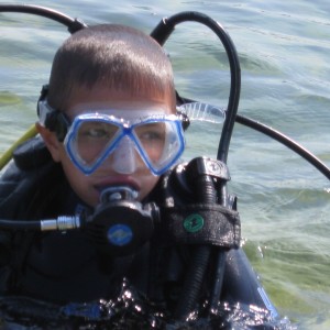 Lucas 10YO diving shipwreck Atlanta Cedar Grove Wis