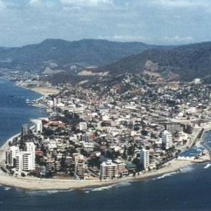 Ariel view of Bahia Ecuador