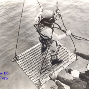1933 U.S. Navy Wreck Diver