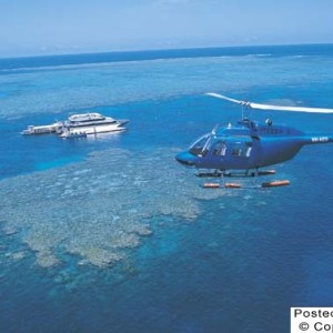 great barrier by air