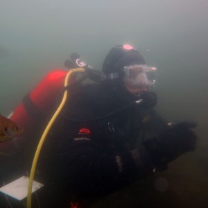 Diving at the Atlantic Quarry in Atlantic, IA