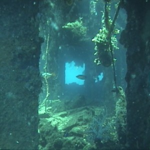 Inside a Wreck - Truk Lagoon