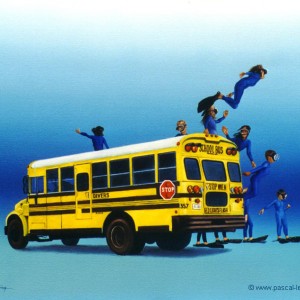 School Bus, by Pascal