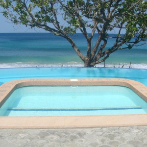 infinity pool - where we conduct the training course
