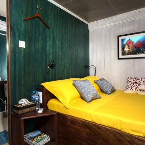 Upper deck double bed cabin Mv Ambai