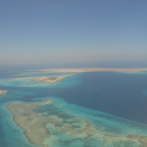 Hurghada from the Airplane........