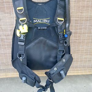 Malibu BCD Front View Integrated Weight Pouches 4000 Baht