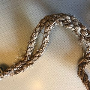 Rope jon-line splice detail