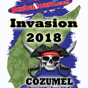 2018 Invasion T Shirt Design 1