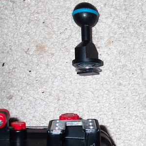 TG5 Cold Shoe Ball Mount Adapter (1 Of 1)