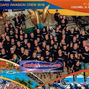 SB Invasion 2018 Crew Photo