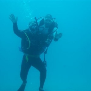 my first dive