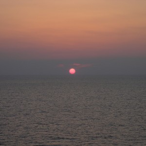 Sunset taken off Royal Carribean Cruise