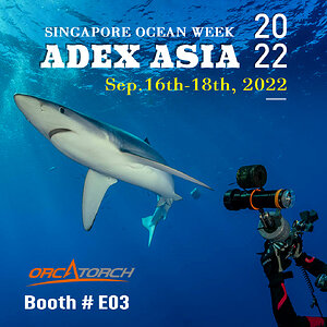 OrcaTorch ADEX ASIA 2022 Dive Show
