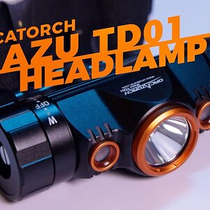 Review on OrcaTorch New TD01 Dual-Color Dive Headlamp