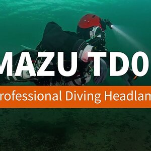 Dive with Confidence: Orcatorch New Mazu TD01 Professional Dive Headlamp Review