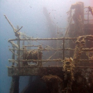 the wreck of the Um El Faroud