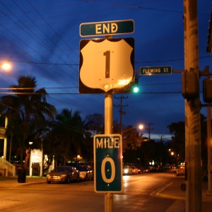 End of RT 1, Key West