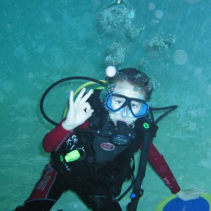 SEAL team diver - age 8