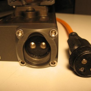 Light and charger connector