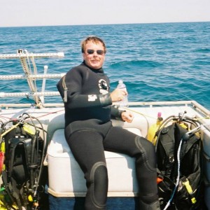 Me After dive on W.B. Allen 165FSW off Clevland,Wi