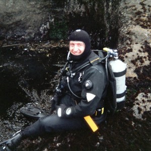 Andy at Jack Peters Cove