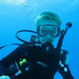 My 12 year old AOW diver