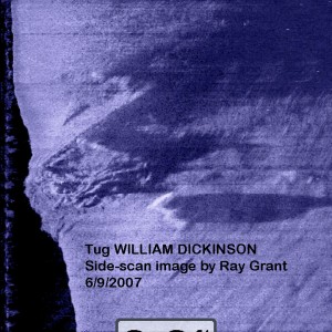 Tug WILLIAM DICKINSON side-scan image