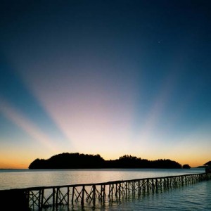 Sunset, Kadidiri, Togean islands, Sulawesi