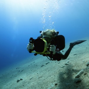 Underwater videographer