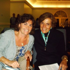 Lee & Dr Sylvia Earle meet Topside at  Pelican Yacht Club