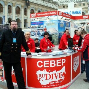 Golden Dolphin Dive Show in Moscow!