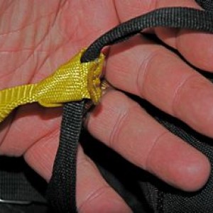 Tie strap to your BC