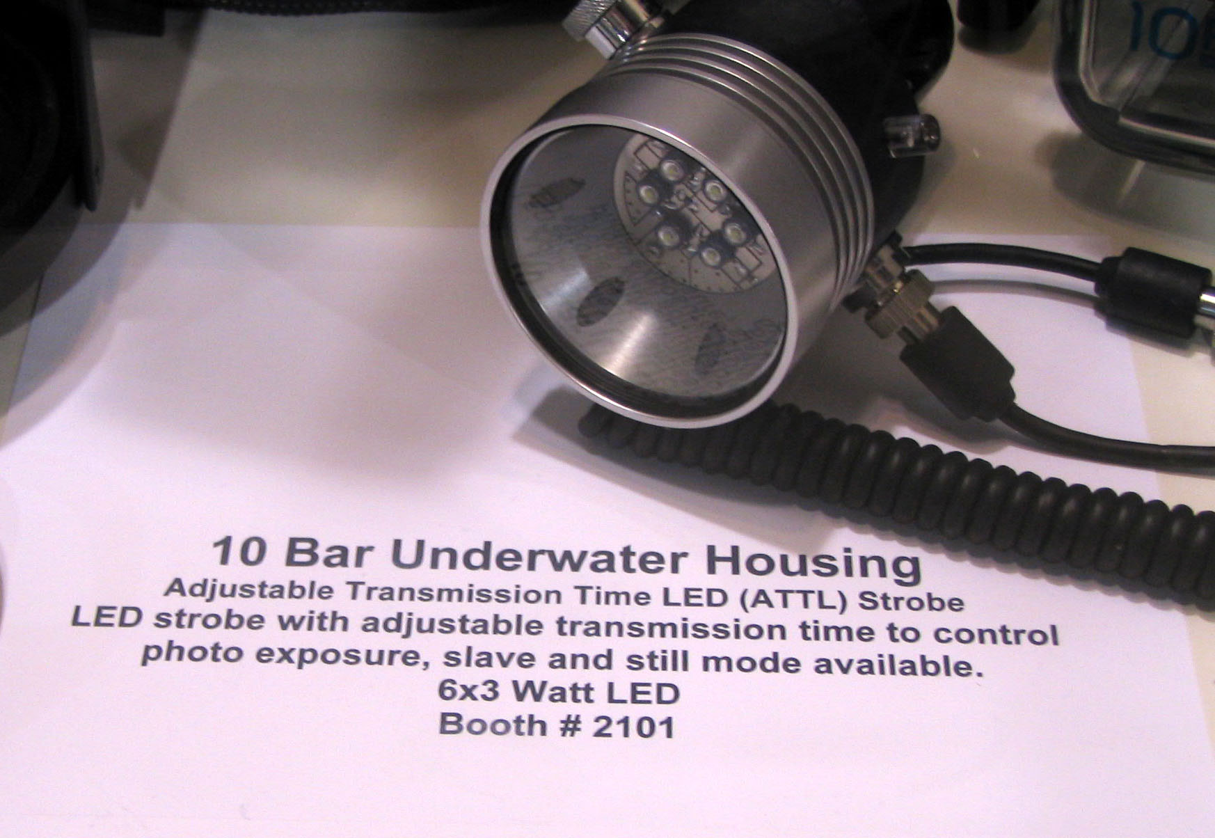 10 Bar Underwater Housing and SB800 Speedlite Housing.