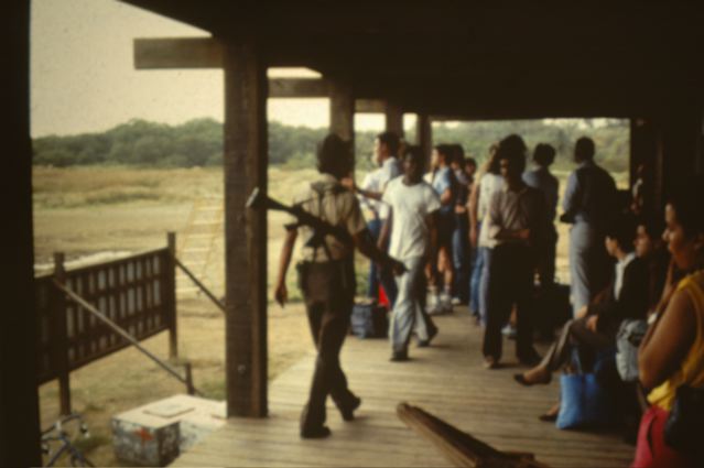 Airport Security Roatan 1985